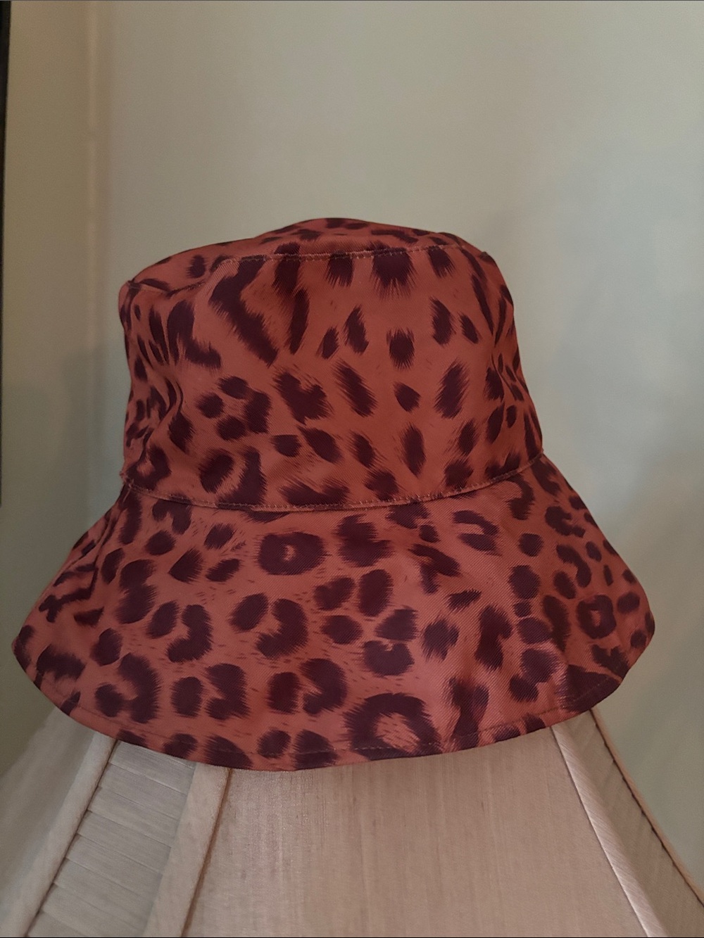 Leopard Print Brown Bucket Hat - Women's Fashion Accessory
